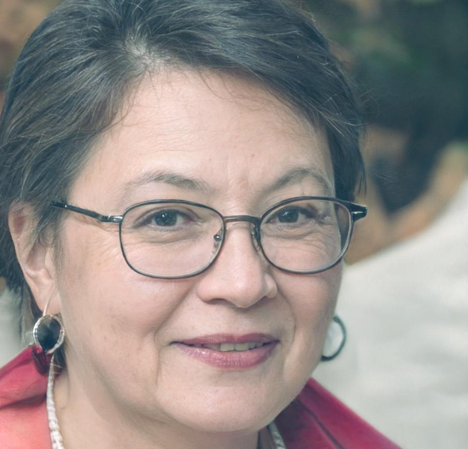 Portret van Lieselot Vandenberghe, oprichter van spindlequag